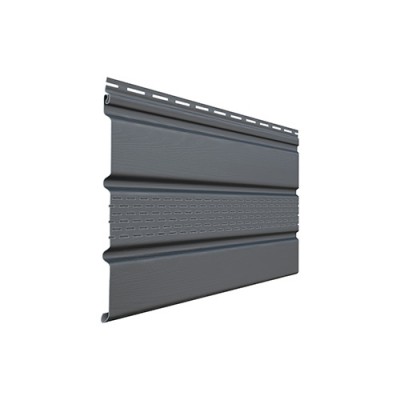 Софит Grand Line Premium Acryl Графитовый c частичной перфорацией