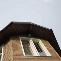 Софит Ю-пласт Коричневый без перфорации