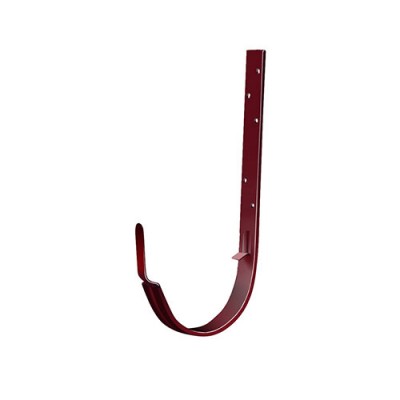 Кронштейн желоба металлический Grand Line Standart бордо